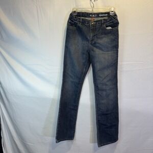 Childrens Place Boys Size 14 Blue Bootcut Slim Adjustable‎ Waist Jeans Youth
